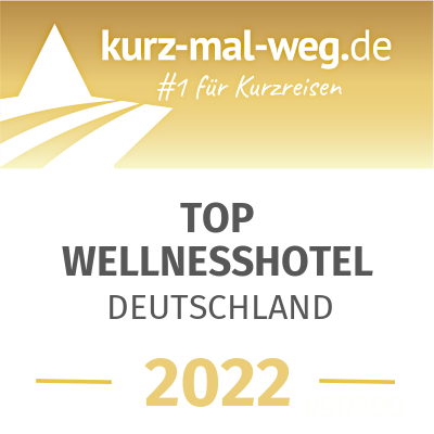 TOP WELLNESSHOTEL - DEUTSCHLAND 2022 auf kurz-mal-weg.de